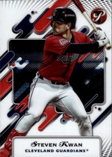 2025 Topps Pristine Steven Kwan #52 Cleveland Guardians 4G
