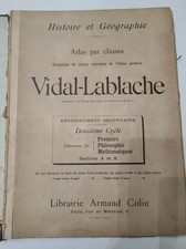 Livre Vidal- Lablache Atlas Par Classes