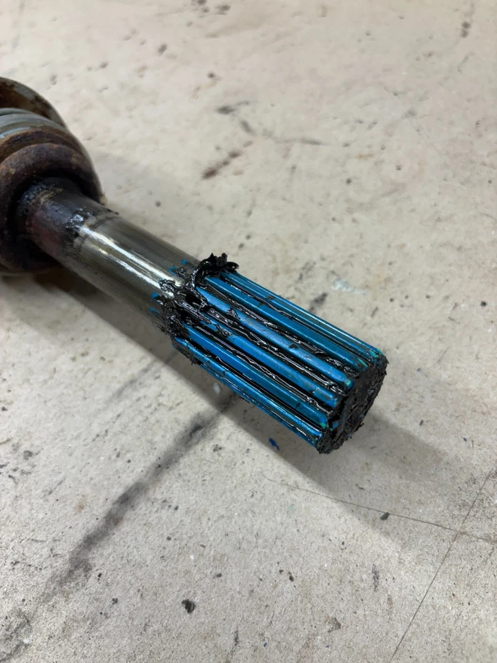 Ford F150 F250 1973 1978 1979 2x2 cabina regular platón largo eje de transmisión delantero medio 31 spli Foto 2 de 4