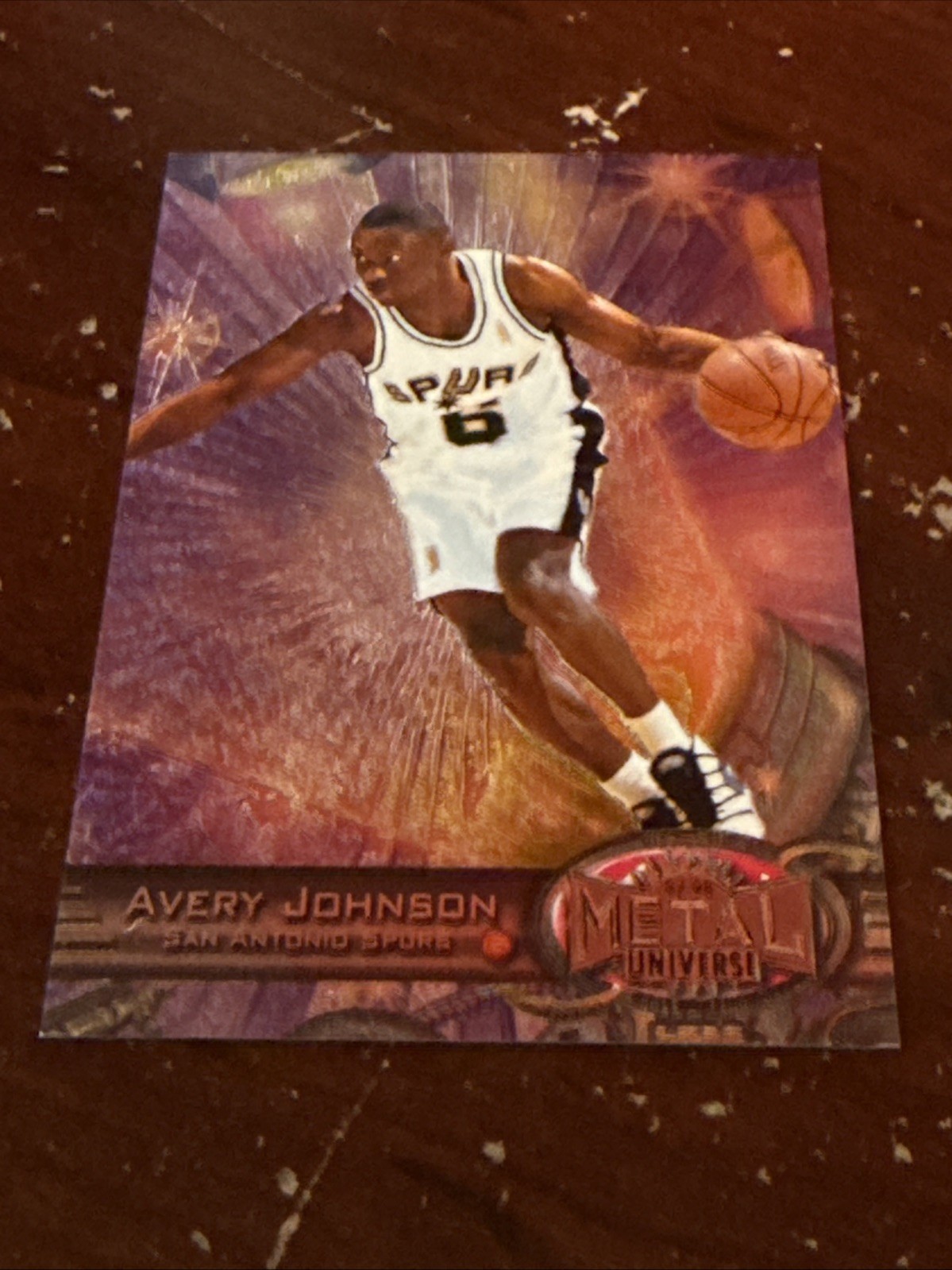 1997-98 Metal Universe - Avery Johnson #5