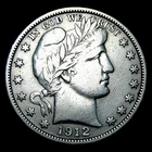 1912-S Barber Half Dollar Silver ---- Nice Details Coin --- #127K