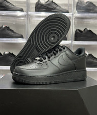 Nike Air Force 1 Low '07 Triple Black Mens Black Sports Sneaker CW2288-001