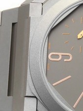 BVLGARI Octo Finissimo Watch BGO40TXT H46xW40mm Gray Dial Men's Box Card #T051 7