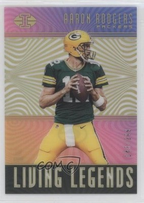 2018 Panini Illusions Living Legends Gold 143/299 Aaron Rodgers #LL-AR 2qw