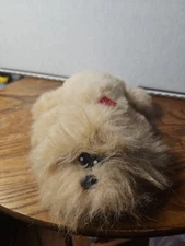 Vintage Pound Puppies Newborn Puppy Furries 10" Brown Plush Dog Tonka