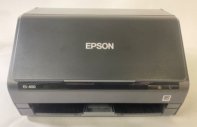 Epson WorkForce ES-400 Desktop Duplex Color Document Scanner  J381A *TESTED