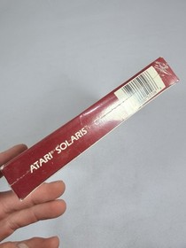ATARI 2600 SOLARIS Video Game New Sealed CIB BOX WEAR/TEAR IN SEAL Pls See Pics