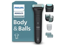 Philips Norelco Body Groomer 5000 Series, Intimate Hair Trimmer & Shaver for Men