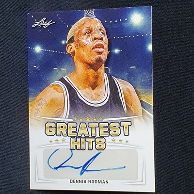 2016 Leaf Greatest Hits Autographs #GH-DR2 Dennis Rodman Auto