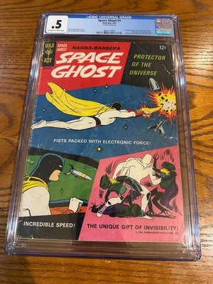 Gold Key Space Ghost #1 CGC 0.5 First Appearance Dan Spiegle Missing Centerfold 