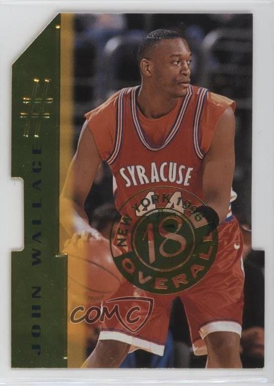 1996 Score Board Basketball Rookies Die Cuts John Wallace #18 RC 0d53