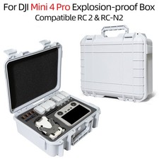 For DJI Mini 4 Pro Hard Shell Carrying Case Storage Box Suitcase Shoulder Bag