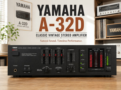 YAMAHA A-32D  RaRe  Classic Vintage Stereo Amplifier