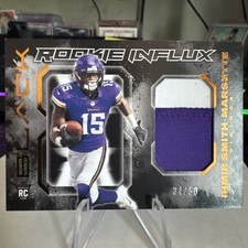 2021 Panini Black Rookie Influx Materials /50 Ihmir Smith-Marsette #RI-ISM