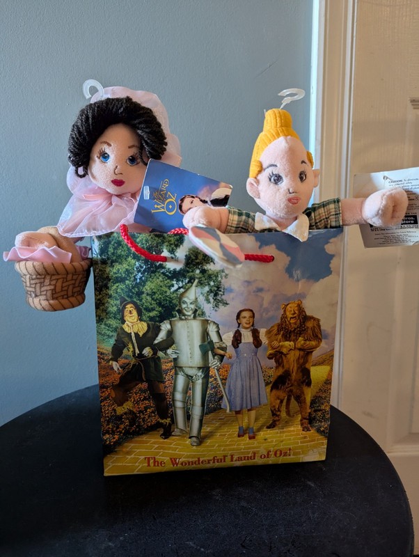Vintage Wizard Of Oz Plush Munchkins