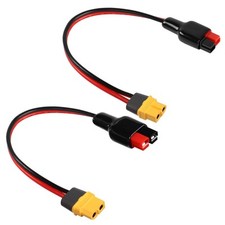 12AWG 45A Connector to XT60 Female Extension Cable Solar Panel to Lithium Bat...