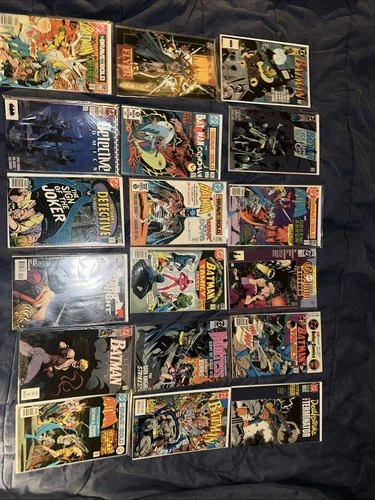 Vintage Batman Comic Book Lot 30 Comics 70’s On #1