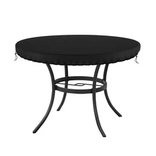 48 Inch Outdoor Round Patio Table Cover Waterproof UV Resistant Furniture Cover