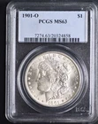 1901O Morgan Dollar PCGS MS63