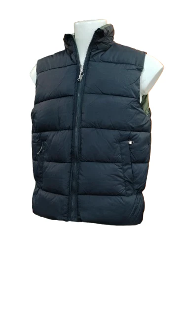 Gilet uomo DOUBLE FACE piumino smanicato imbottito giubbino invernale giubbino - Immagine 4 di 4