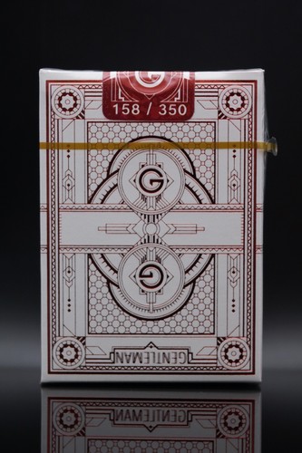 Bicycle Gentleman Gilded Edition Set Black & White #158/350 | Spielkarten - Bild 10 von 14