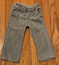 Baby Gap Boys Gray Jeans 6-12 Months - EUC