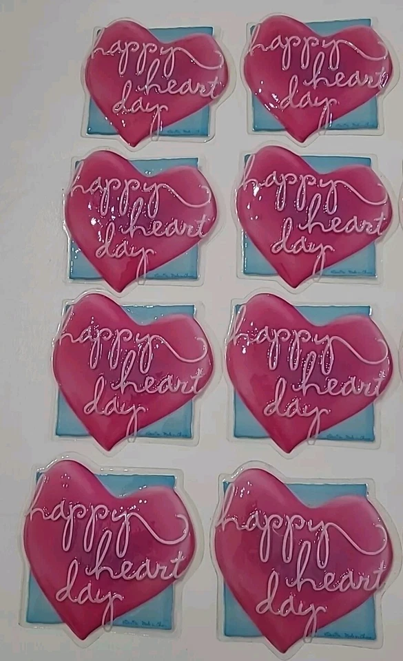 Valentine's Cake & Cupcake Topper Signs Crafts NOS Mixed Lot Of 21 Vintage F ⬇️ - Image 3 of 4