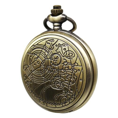 SIMAOTE Vintage Pocket Watch, Doctor Who Pocket Watch, Quartz