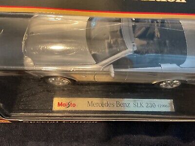 Maisto 1996 MERCEDES BENZ SLK 230 Diecast Car 1 18 for sale Maisto 1996 MERCEDES BENZ SLK 230 Diecast Car 1 18 for sale