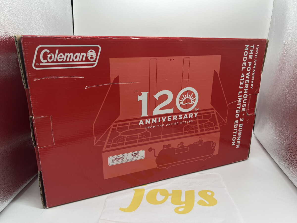 Coleman 120th Anniversary The Powerhouse 2 Burner Model 413J 