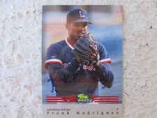Red Sox Frank Rodriguez Signed Autographed 1992 Classic Best Lynchburg Red Sox
