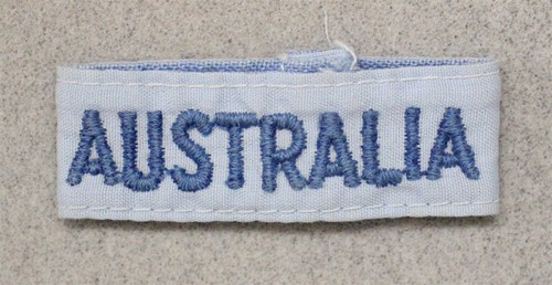 Royal Australian Air Force "RAAF" Stoff Schulterschlaufe, hellblau - einzeln - Bild 1 von 2