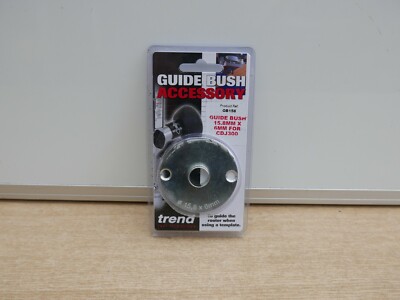 TREND GB158 OBERFRÄSE FÜHRUNGSBUCHSE 15,8 MM X 6 MM ZAPFEN FÜR CDJ/300 SCHWALBENSCHWANZLEHRE