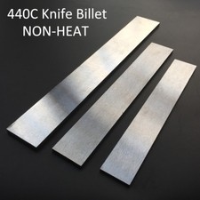 440C Stainless Steel Knife Handle Billet Blank Scale Material, NON-HEAT