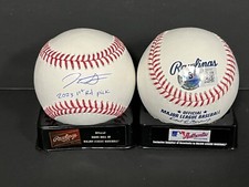 Kendall George Dodgers Signed MLB Baseball Beckett Hologram 2023 1st Rd Pick