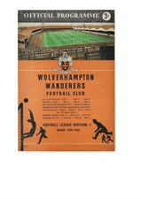 1959 Charity Shield Wolverhampton Wanderers v Nottingham Forest