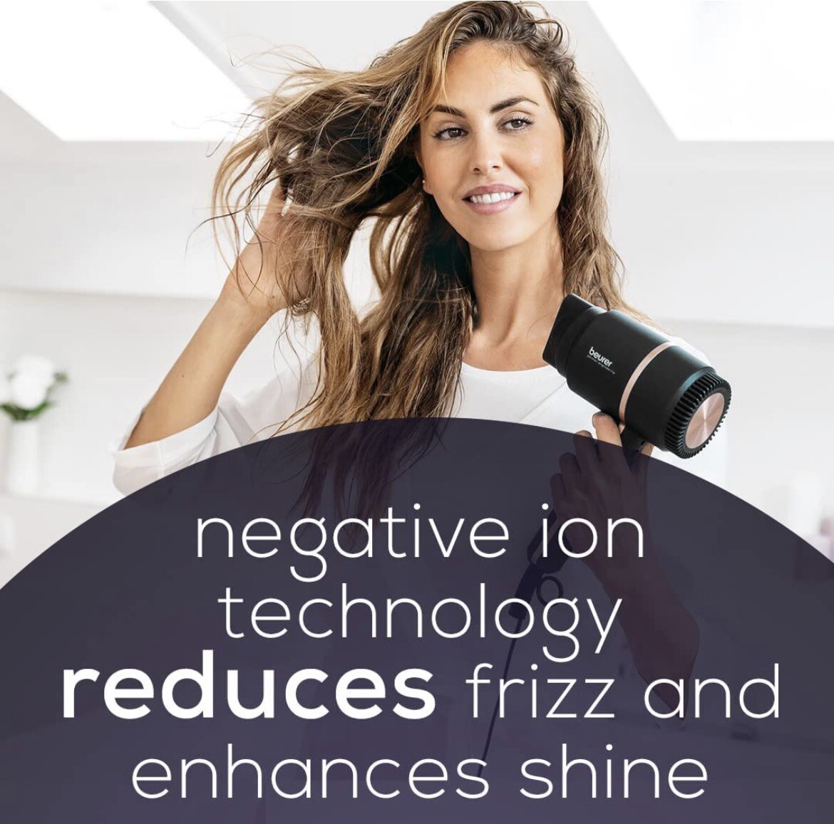 Beurer HC35 Compact Hair Dryer 1500Watt Blow Dryer Ionic Technology Reduces eBay