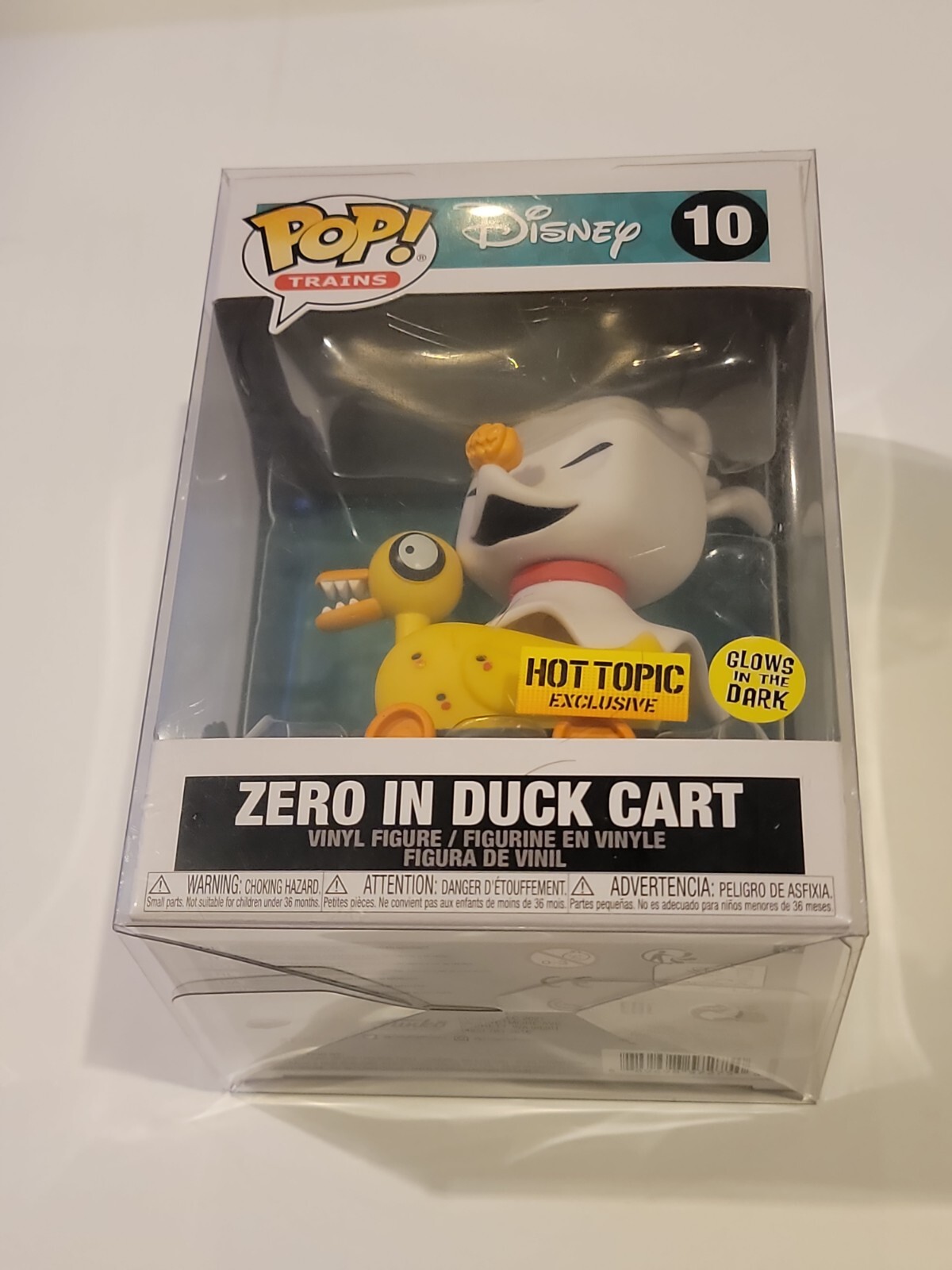 Funko Pop! Zero In Duck Cart #10 Hot Topic Excl Glows In The Dark W Protector