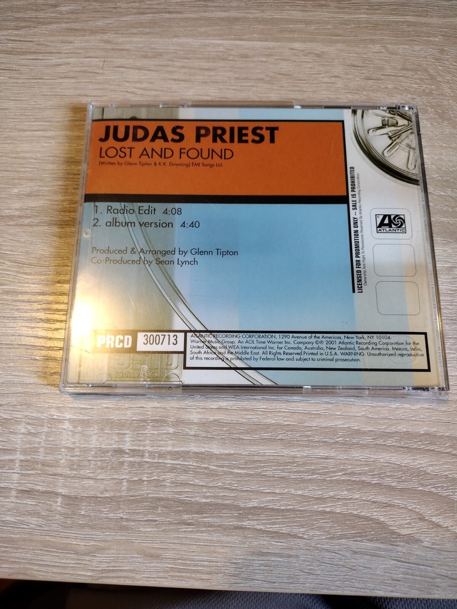 Judas Priest Lost And Found Radio Promo Single CD Rare!! | eBay