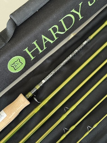 **BEAUTIFUL** NEW HARDY Ultralite SR NSX 5wt. 9’ft **6 Pc** TRAVEL Fly Rod!! 🔥 - Picture 7 of 18