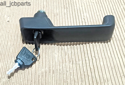 Jcb Cabin Door Handle With 2 Keys FITS 3CX BACKHOE (Part 123/04067