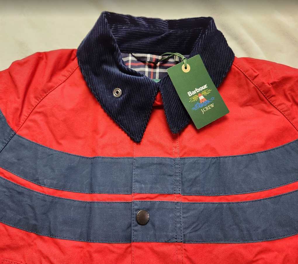 New men's XL Barbour x J Crew limited edition Bedale jacket New men's XL Barbour x J Crew limited edition Bedale jacket