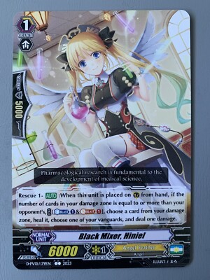 CARDFIGHT VANGUARD BLACK MIXER HINIEL (ANGEL FEATHER GRADE 1) D-PV01/179EN C