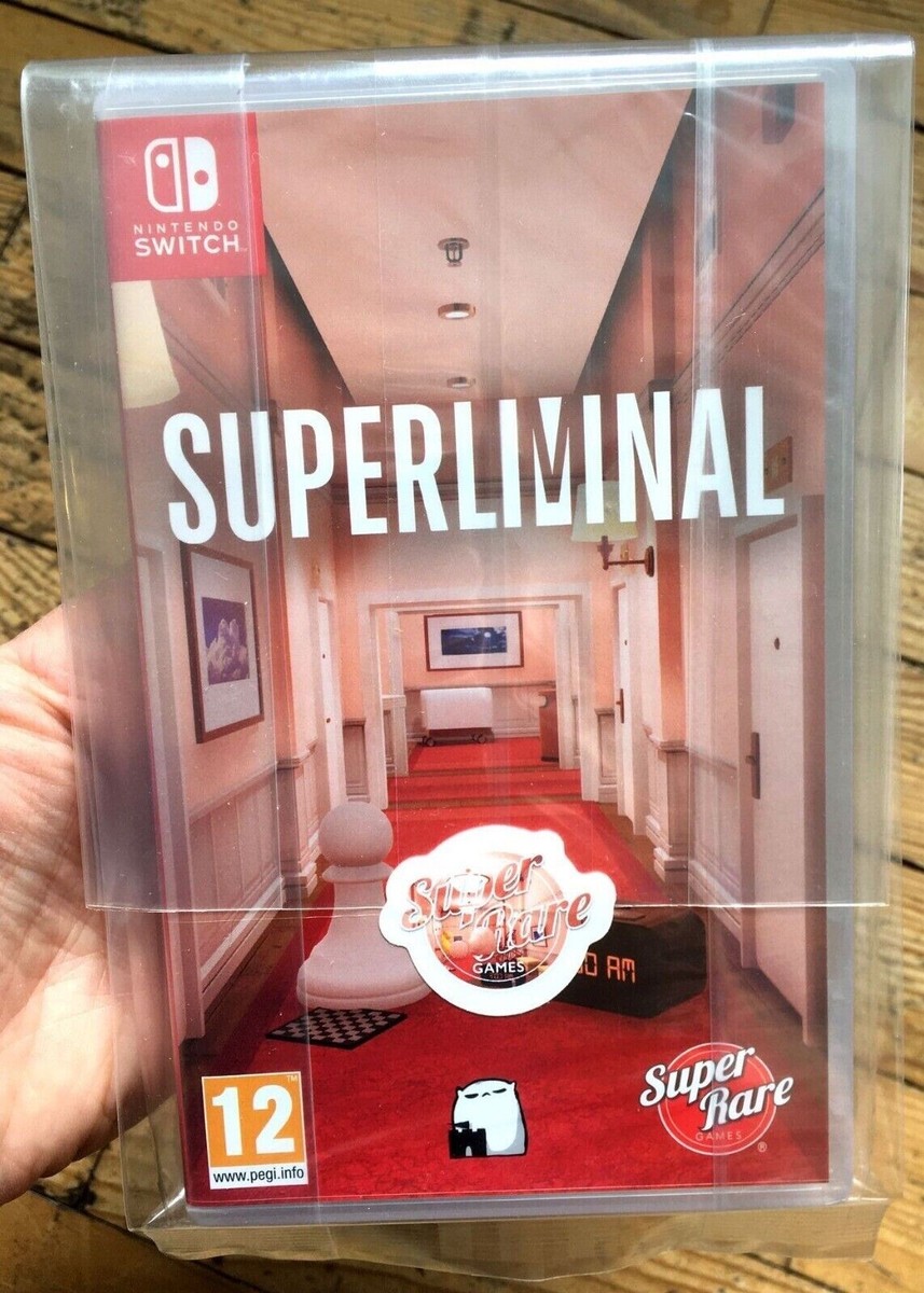 NEW SEALED** Superliminal Nintendo Switch Super Rare Games #68 NEU