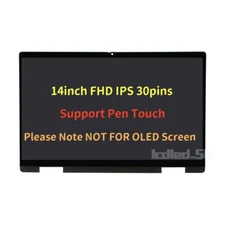 FHD For HP Pavilion X360 14-EK 14T-EK 14-EK0033DX LCD Touch Screen Assembly