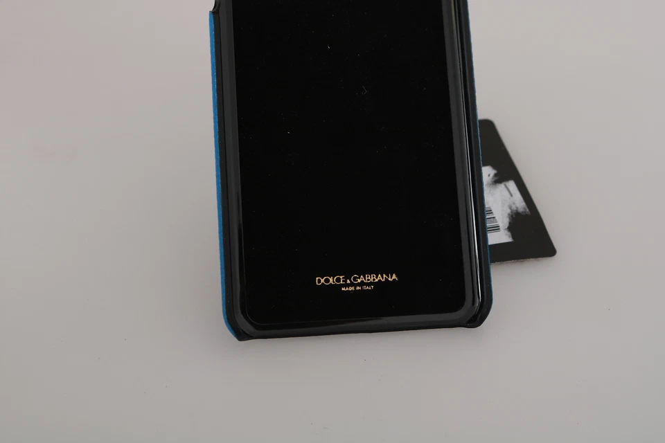 Funda Carcasa Teléfono DOLCE & GABBANA Azul Real Cuero Vaquero iPhone 6 Plus PVP $400 Foto 4 de 4