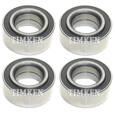 Timken Front & Rear Wheel Bearings Kit For Audi 80 Coupe Quattro AWD