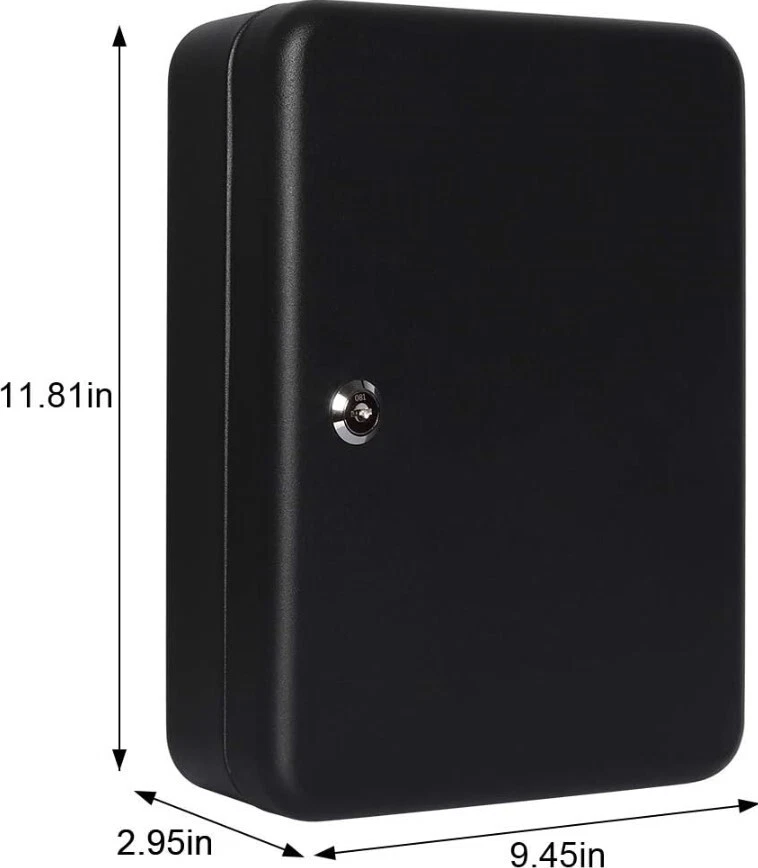 Key Cabinet Wall Mount Key Lock Box with Key Management Locking Key Organizer - Image 2 of 4