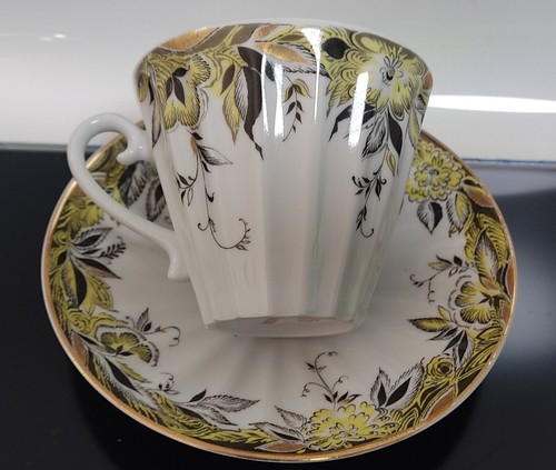 Teetasse und Untertasse Lomonosov Kaiserporzellan LFZ blau Blumen Handfarbe am besten - Bild 4 von 6