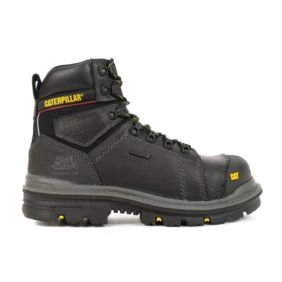 Caterpillar Men's Hauler 6" Waterproof CSA Black Work Boots P717627